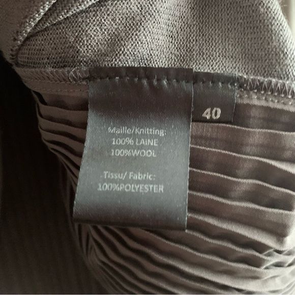 Max & Moi Paris • Wool Pleated Back Sweater - Picture 5 of 9